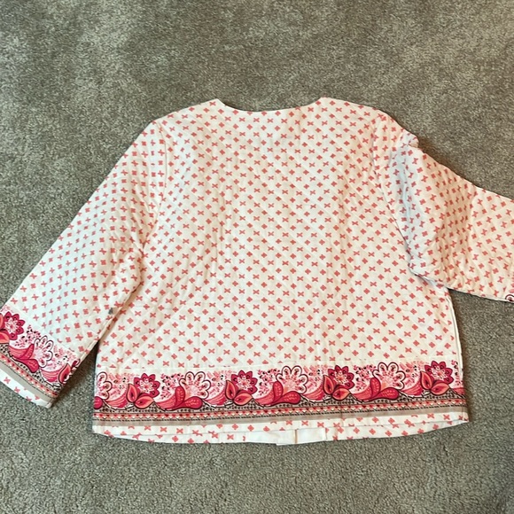 NWOT Liz Claiborne cotton quilted jacket w pockets - Picture 6 of 9